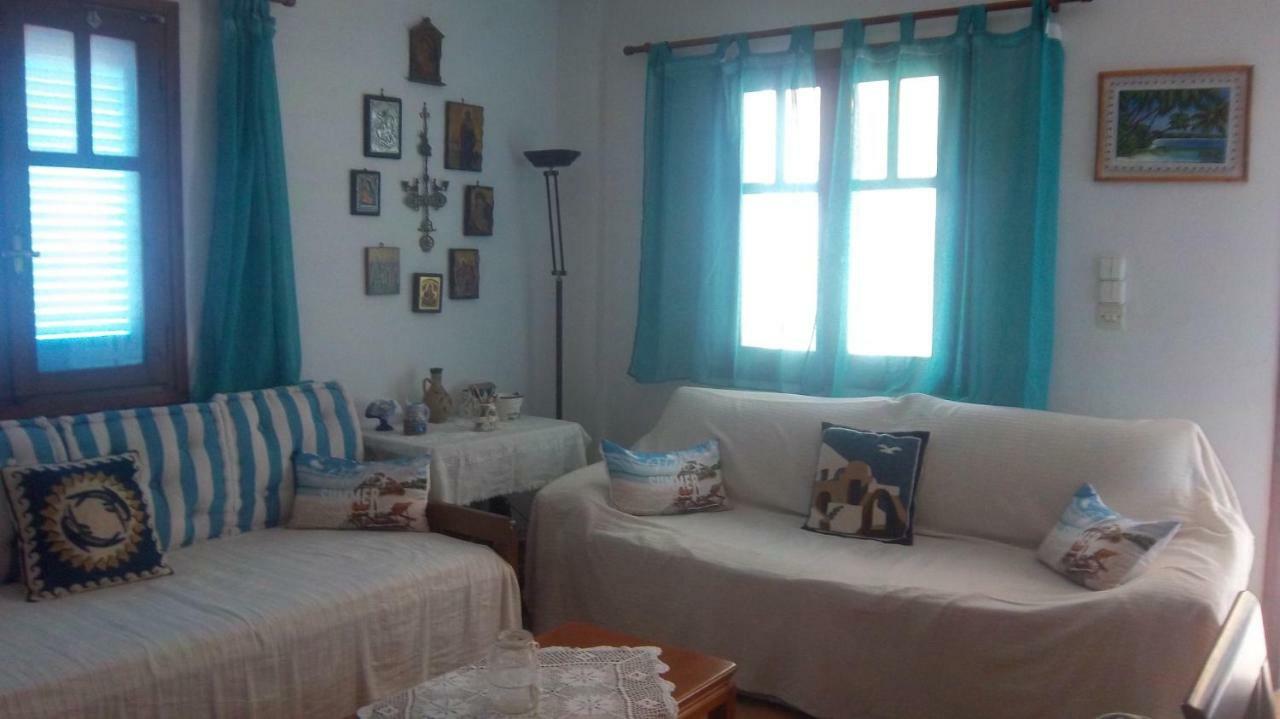 הוילה Spiliazéza Beautiful Island House With Sea View מראה חיצוני תמונה